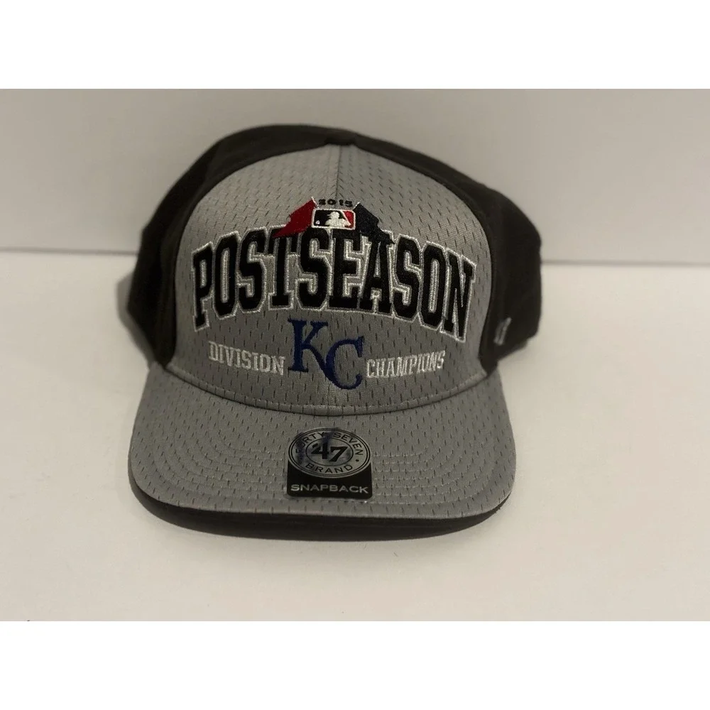 2015 Kansas City Royals Post Season Division Champions Snapback Baseball Cap Hat